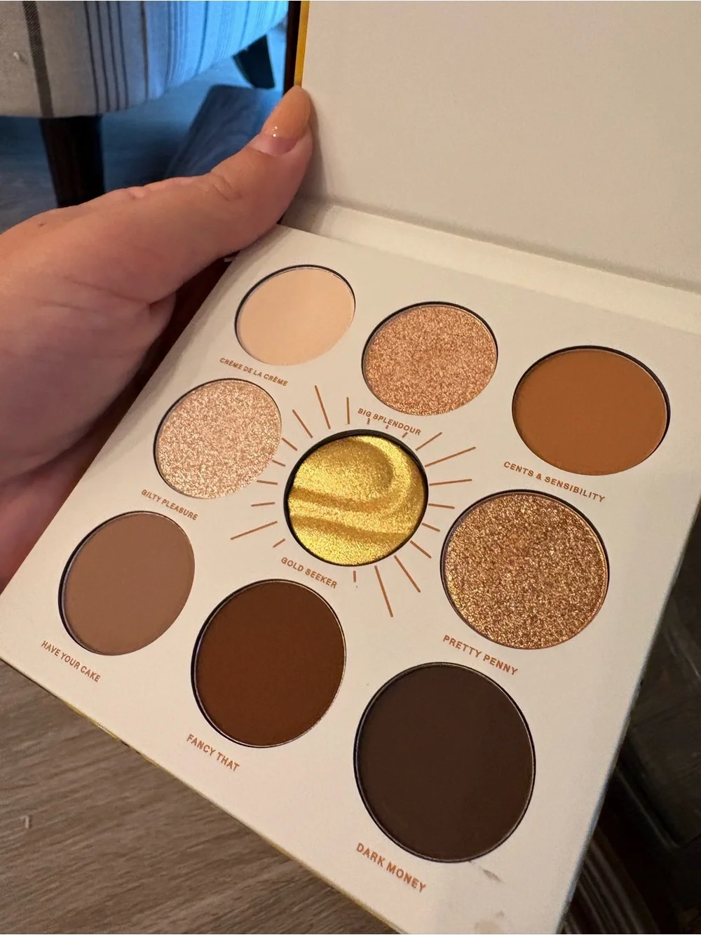 Morphe Golden Glow & Neutral Brown Eyeshadow Palette